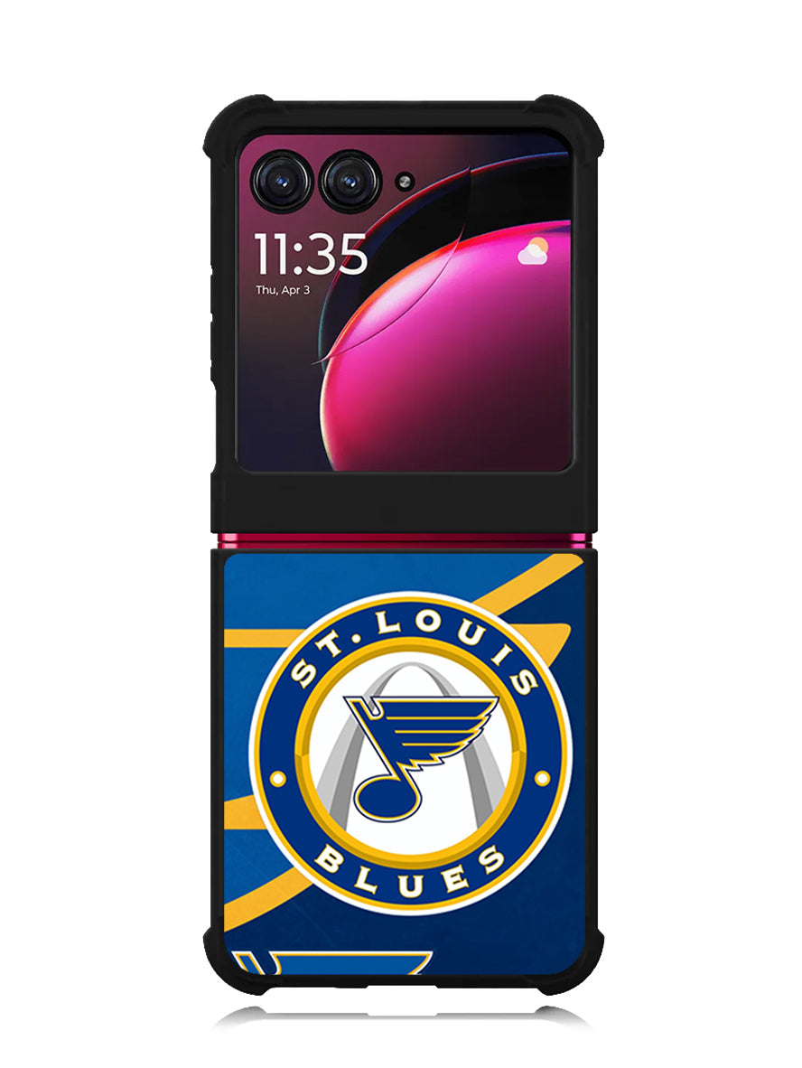 St Louis Blues Logo Motorola Moto Razr Plus 2023 , Moto Razr+ 2023 Case