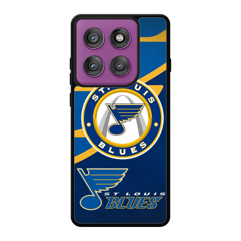 St Louis Blues Logo Motorola Moto Edge 60 Pro Case