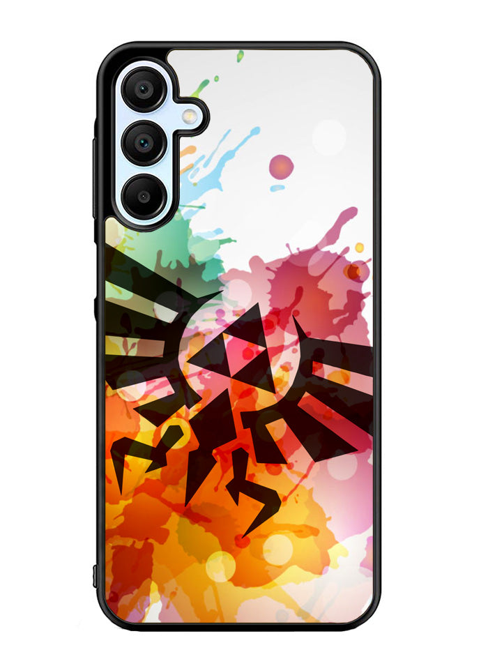 Legend of Zelda Symbol Paint Samsung Galaxy A15 5G Case