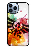 Legend of Zelda Symbol Paint iPhone 13 Pro Case BLN1711