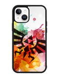 Legend of Zelda Symbol Paint iPhone 15 Case BLN3498