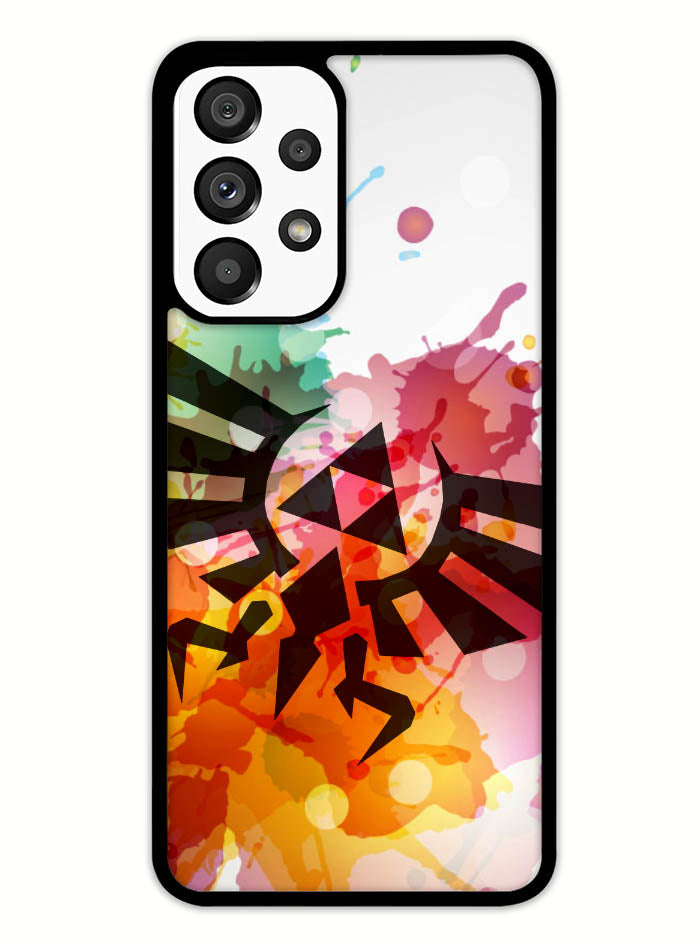 Legend of Zelda Symbol Paint Samsung Galaxy A53 5G Case