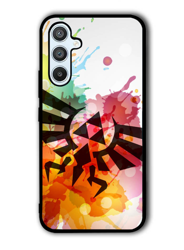 Legend of Zelda Symbol Paint Samsung Galaxy A54 5G Case