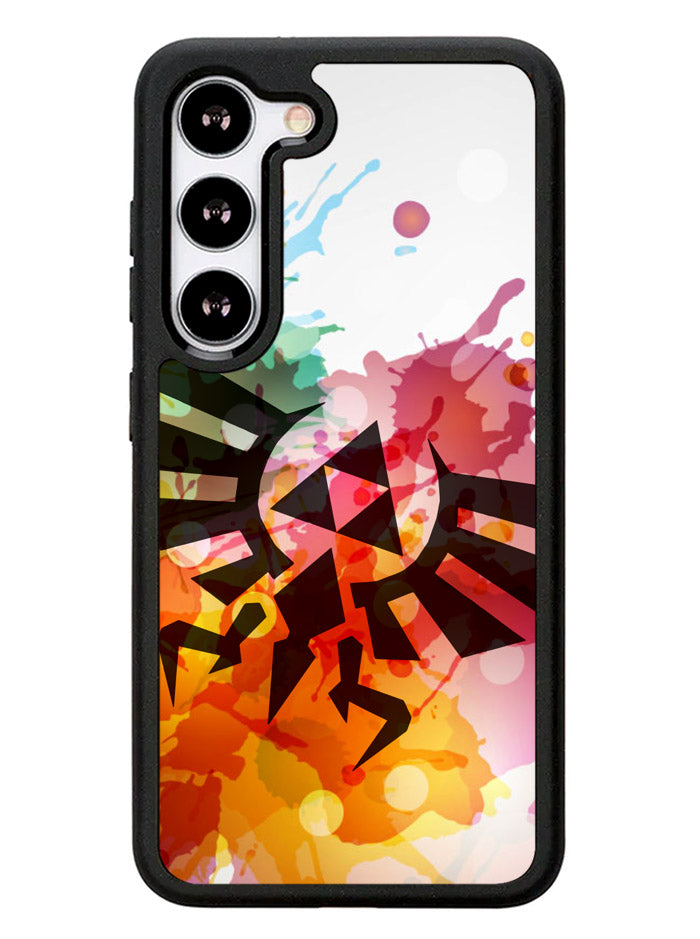 Legend of Zelda Symbol Paint Samsung Galaxy S23 Plus 5G / Samsung Galaxy S23+ 5G Case