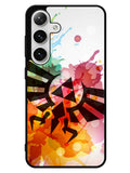 Legend of Zelda Symbol Paint Samsung Galaxy S25 5G Case