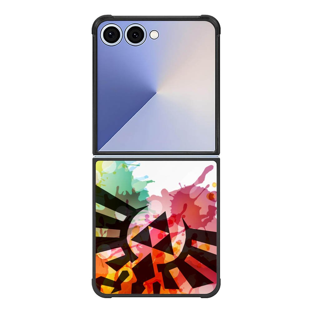 Legend of Zelda Symbol Paint Samsung Galaxy Z Flip 7 5G Case