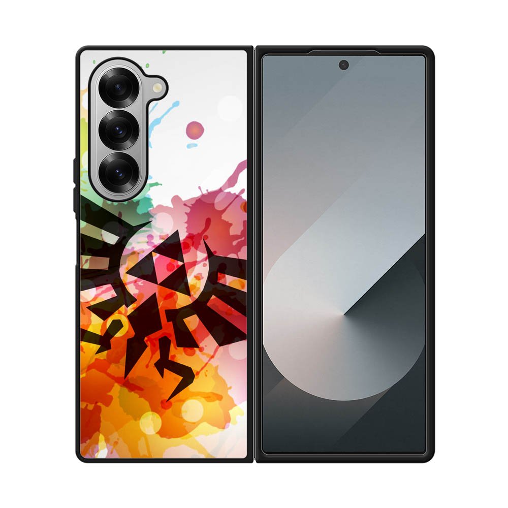 Legend of Zelda Symbol Paint Samsung Galaxy Z Fold 7 5G Case