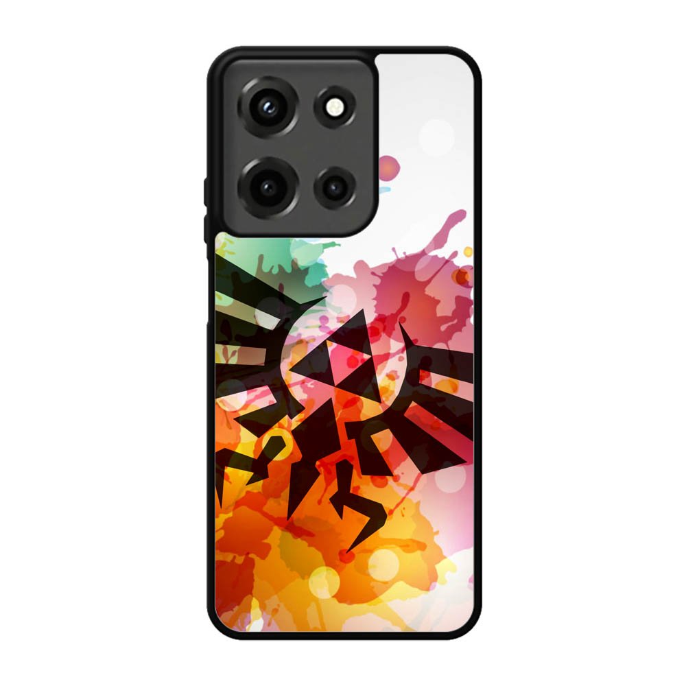 Legend of Zelda Symbol Paint Motorola Moto G 5G 2025 Case DC1039