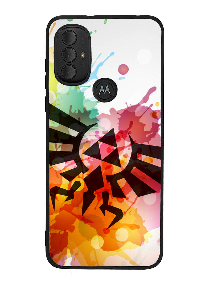 Legend of Zelda Symbol Paint Motorola Moto G Pure 2021 , Moto G Power 2022 Case