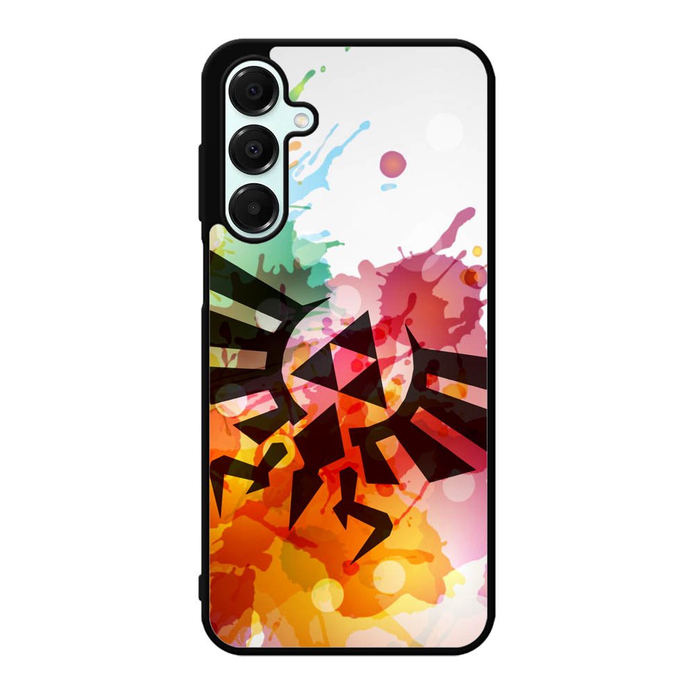 Legend of Zelda Symbol Paint Samsung Galaxy A16 Case DC5974