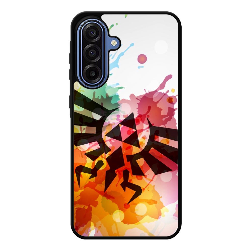 Legend of Zelda Symbol Paint Samsung Galaxy A17 Case