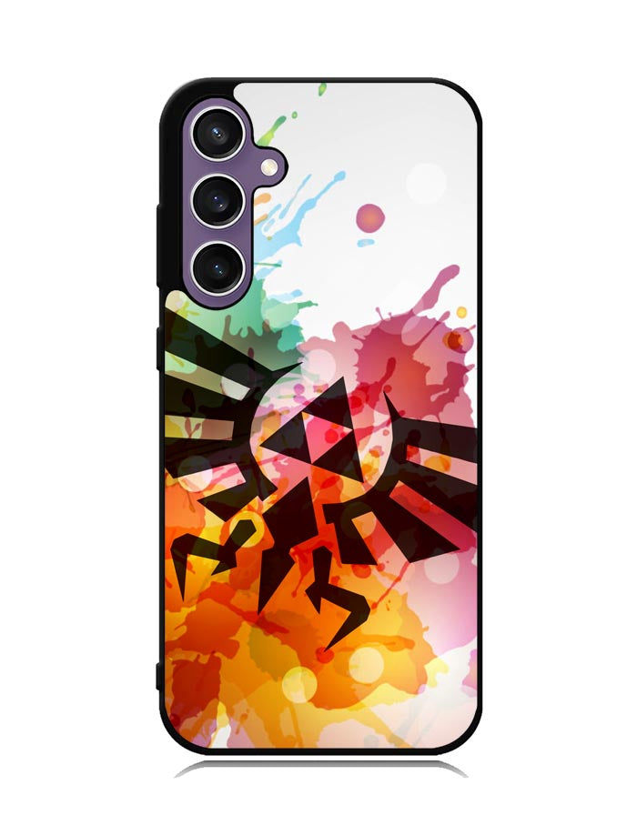Legend of Zelda Symbol Paint Samsung Galaxy S23 FE 5G Case
