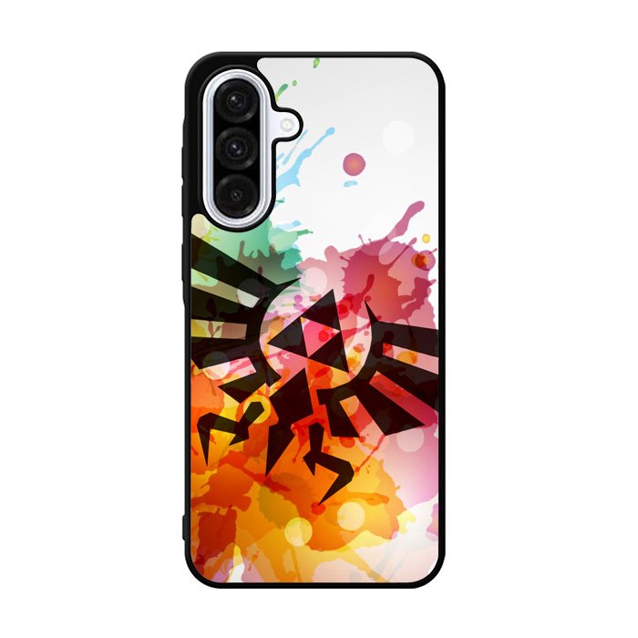 Legend of Zelda Symbol Paint Samsung Galaxy A36 Case DC1039