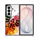 Legend of Zelda Symbol Paint Samsung Galaxy Z Fold 8 Ultra Case