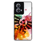 Legend of Zelda Symbol Paint Motorola Moto Edge 2024 Case DC5974