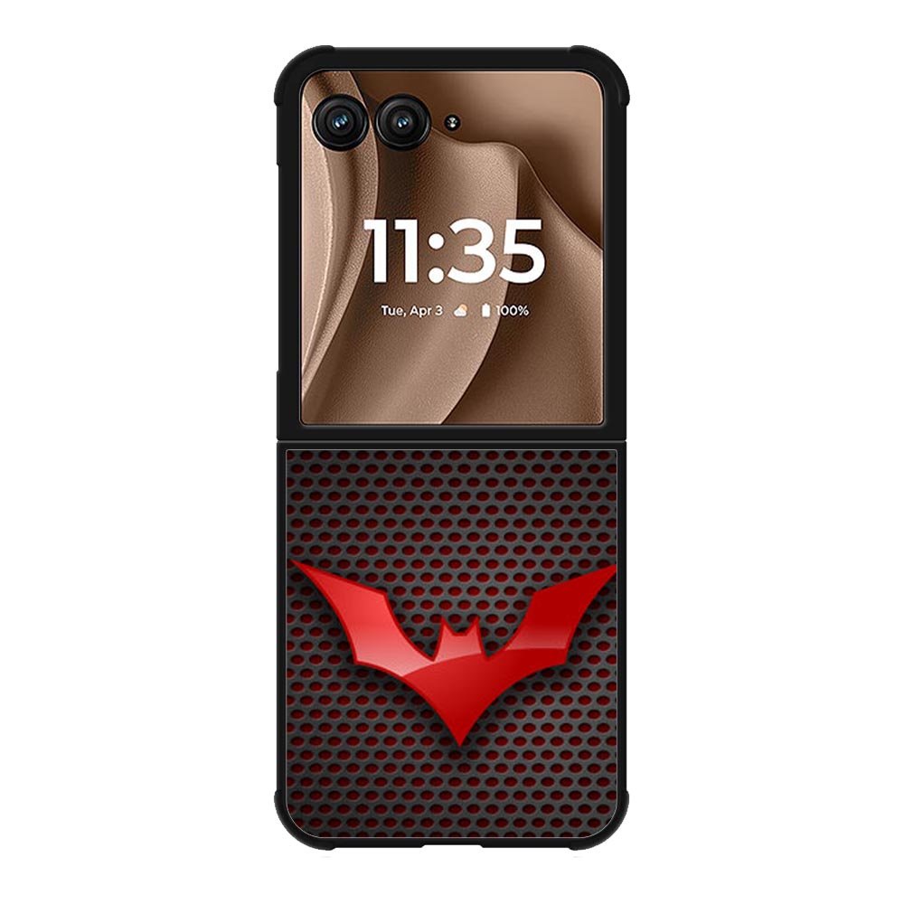 Batman Logo Red Motorola Moto RAZR Plus 2025 Case