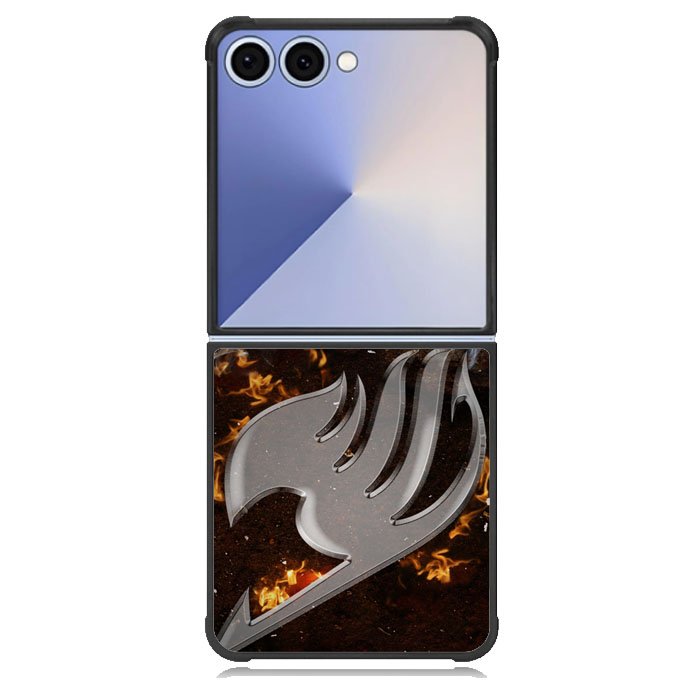 Fairy Tail Logo Fire Samsung Galaxy Z Flip 7 Case DC0614