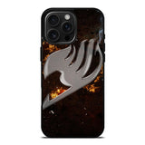 Fairy Tail Logo Fire iPhone 16 Pro Max Case DC0614