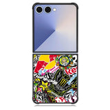 Sticker Bomb Case Samsung Galaxy Z Flip 7 Case DC1770