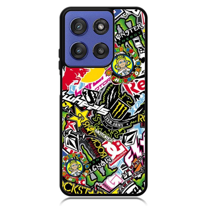 Sticker Bomb Case Motorola Moto G Stylus 5G 2025 DC1770