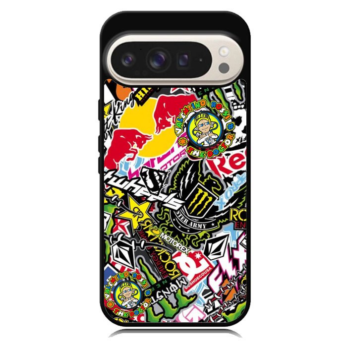 Sticker Bomb Case Google Pixel 10 Pro XL Case DC1770
