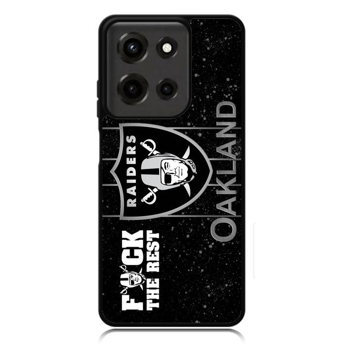 Oakland Raiders Logo Case Motorola Moto G Power 5G 2025 DC1318