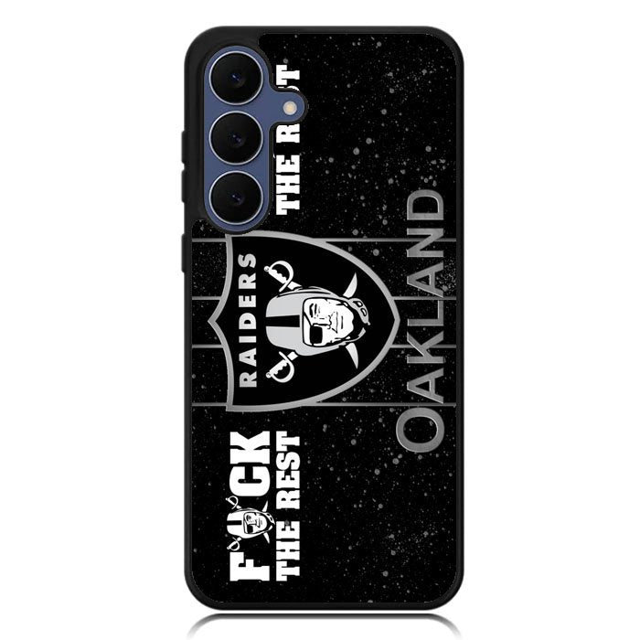 Oakland Raiders Logo Case Samsung Galaxy S25 Plus , Samsung Galaxy S25+ Case DC1318