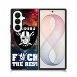 Oakland Raiders Galaxy Logo Case Samsung Galaxy Z Fold 8 Ultra Case DC1311