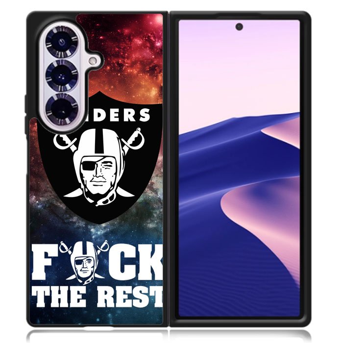 Oakland Raiders Galaxy Logo Case Samsung Galaxy Z Fold 7 Case DC1311