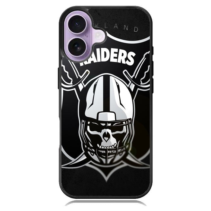 Oakland Raiders Logo Case iPhone 16 Plus Case DC1319