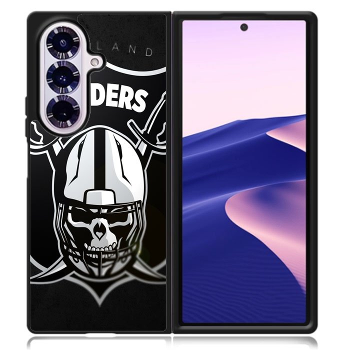 Oakland Raiders Logo Case Samsung Galaxy Z Fold 7 Case DC1319