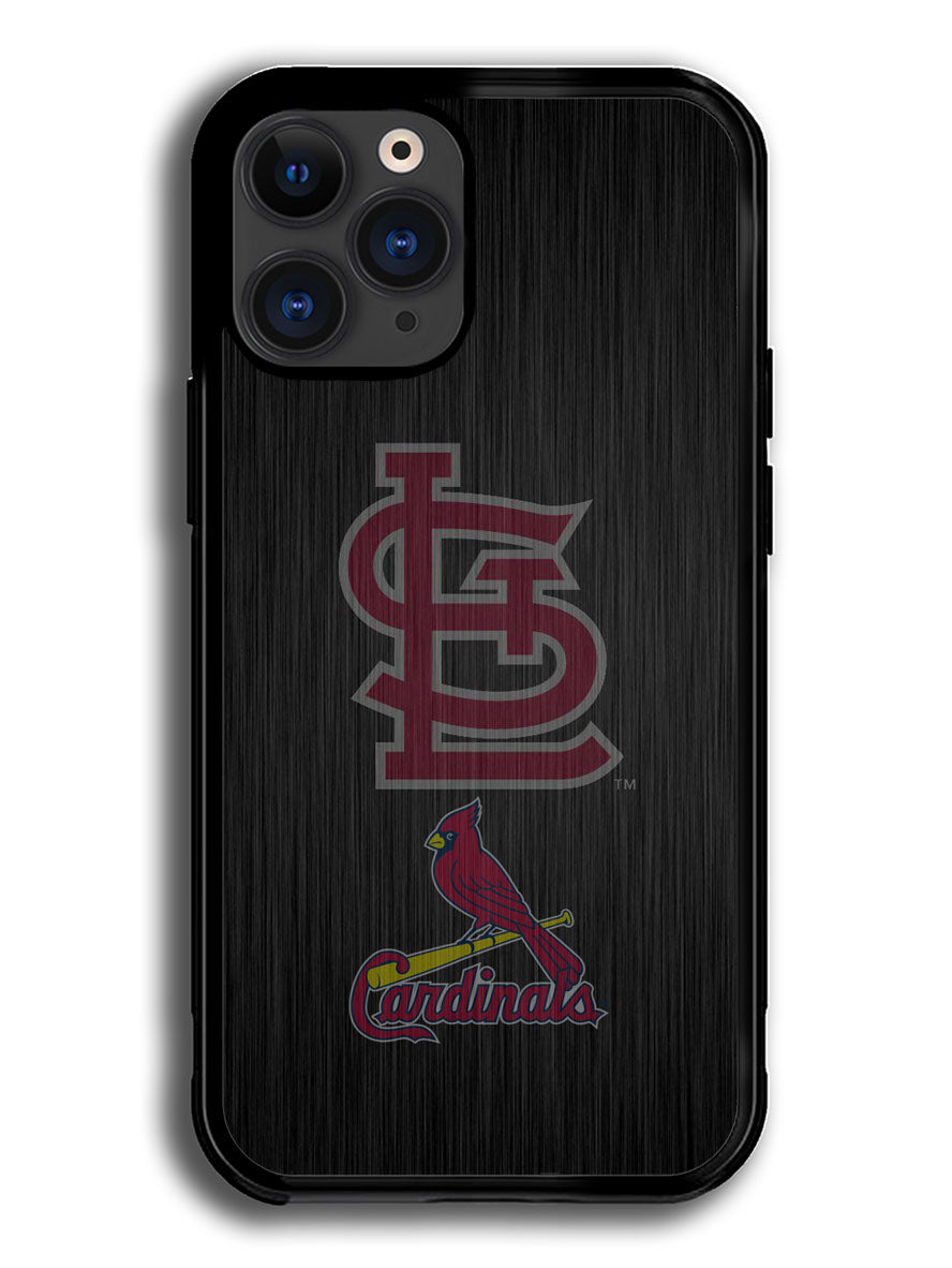 St Louis Cardinals logo wood iPhone 13 Pro Max Case BLN0562
