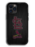 St Louis Cardinals logo wood iPhone 13 Pro Max Case BLN0562