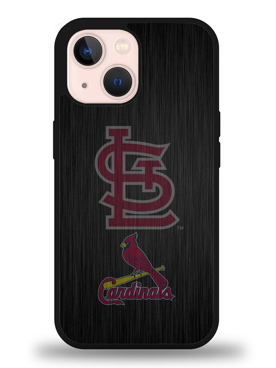 St Louis Cardinals Logo Wood iPhone 13 Case