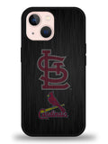 St Louis Cardinals Logo Wood iPhone 13 Case