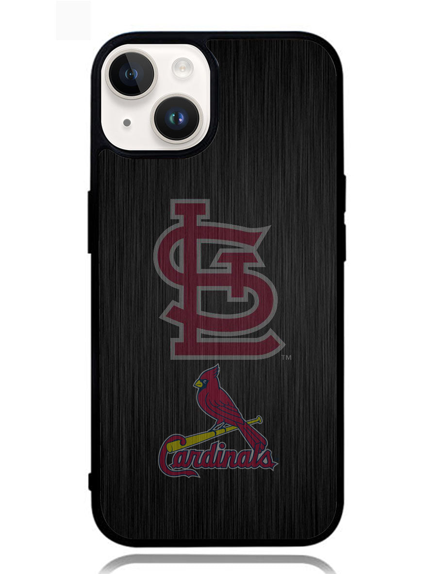 St Louis Cardinals logo wood iPhone 14 Case BLN0562