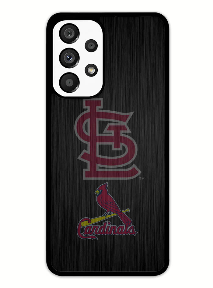 St Louis Cardinals Logo Wood Samsung Galaxy A53 5G Case