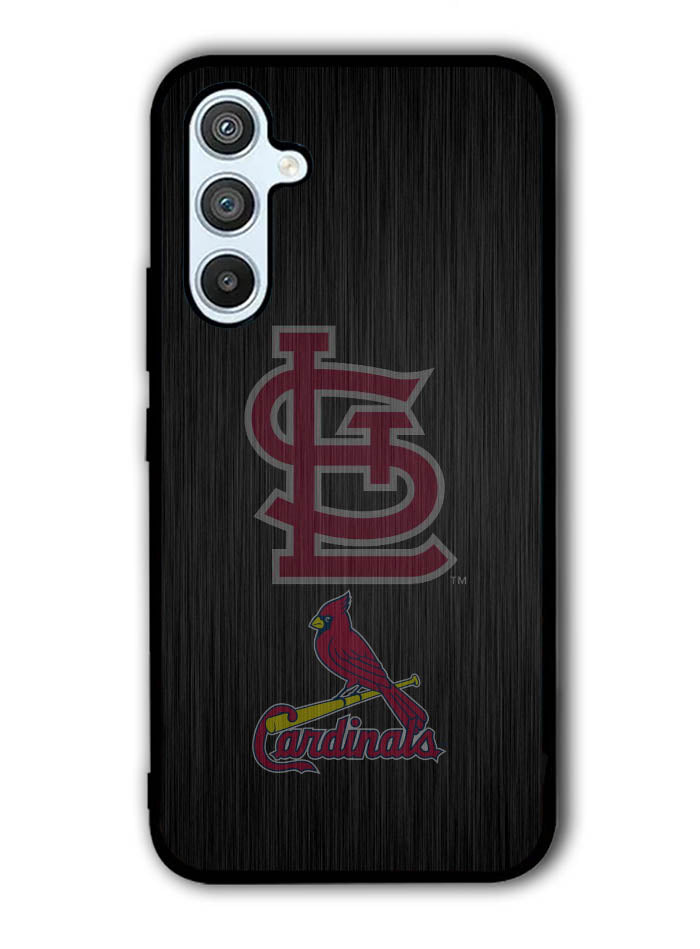 St Louis Cardinals Logo Wood Samsung Galaxy A54 5G Case