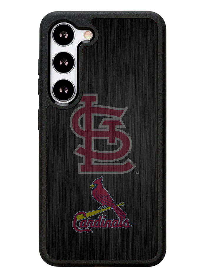 St Louis Cardinals Logo Wood Samsung Galaxy S23 Plus 5G / Samsung Galaxy S23+ 5G Case