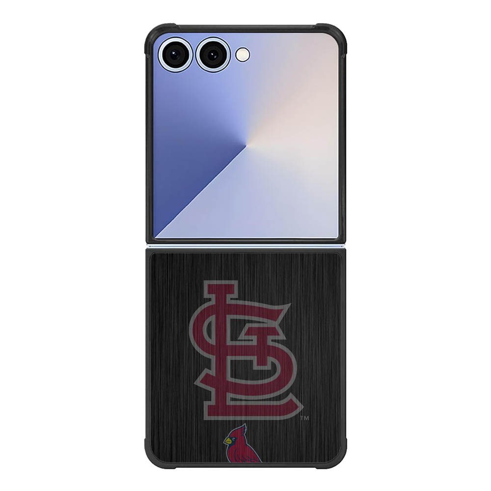 St Louis Cardinals Logo Wood Samsung Galaxy Z Flip 7 5G Case