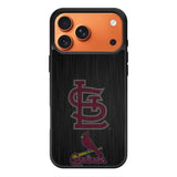 St Louis Cardinals Logo Wood iPhone 18 Pro Max Case