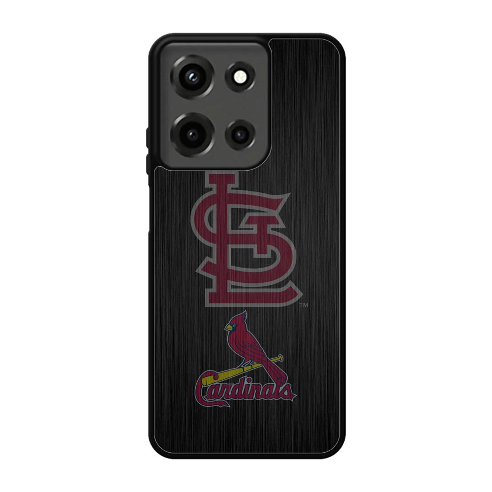 St Louis Cardinals Logo Wood Motorola Moto G 5G 2025 Case DC6720