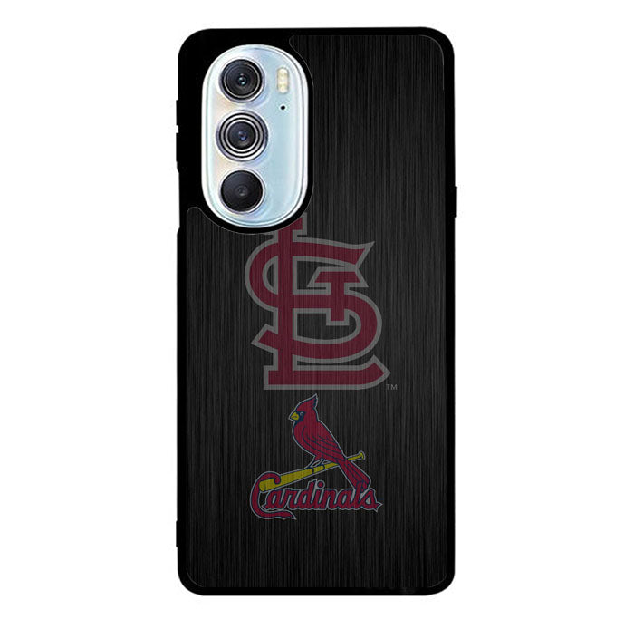 St Louis Cardinals Logo Wood Motorola Moto Edge 2022 Case