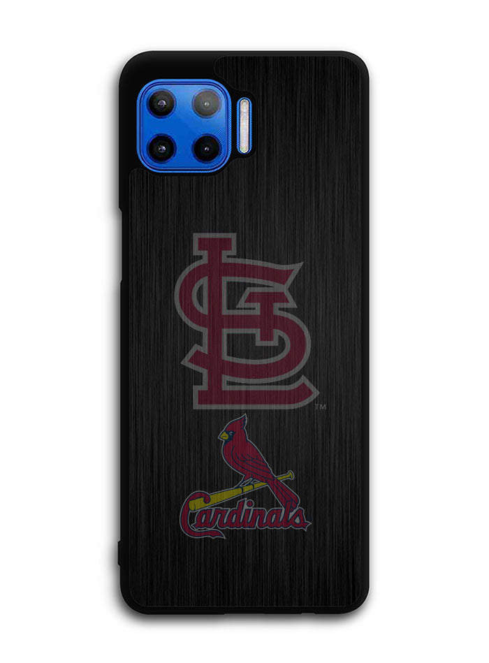 St Louis Cardinals Logo Wood Motorola Moto One 5G Case , Moto One 5G UW Case , Moto G 5G Plus Case