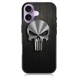 Punisher Logo 3D iPhone 16 Case DC1517