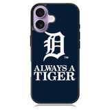 Detroit Tiger iPhone 16 Case DC0510