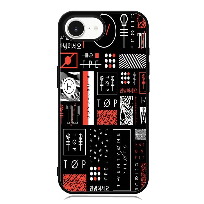 Twenty One Pilots Stripe Logo iPhone 16e Case DC1911