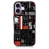 Twenty One Pilots Stripe Logo iPhone 16 Plus Case DC1911