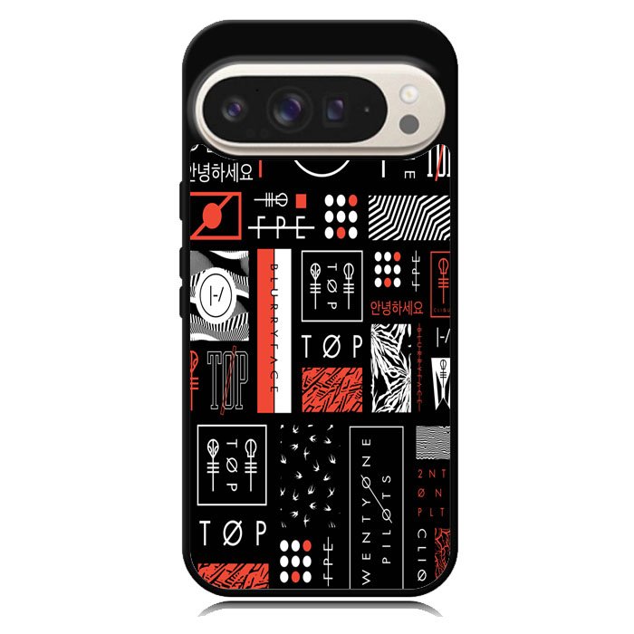 Twenty One Pilots Stripe Logo Google Pixel 10 | Google Pixel 10 Pro Case DC1911