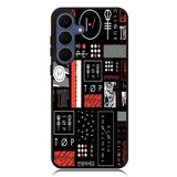 Twenty One Pilots Stripe Logo Samsung Galaxy S23 Plus , Samsung Galaxy S23+ Case DC1911